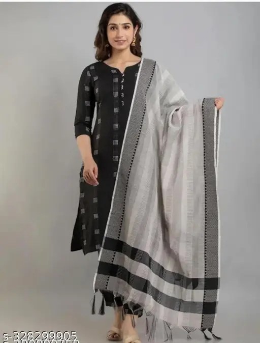 Women kurtis and kurtas with dupatta set